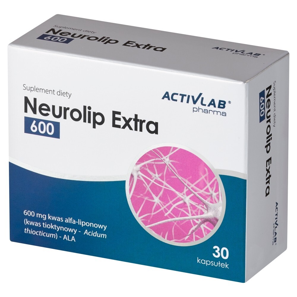 NeuroLip Extra 600, 30 kapsułek /ActivLab/