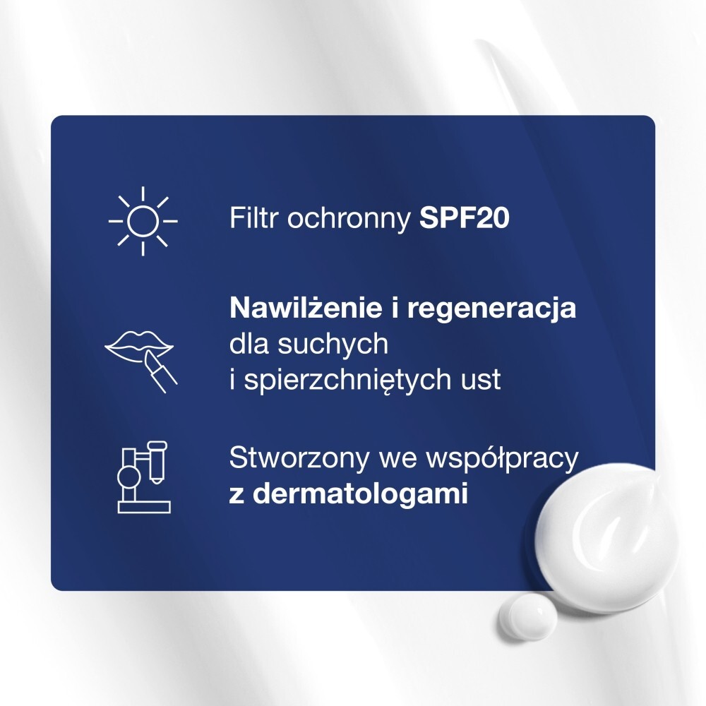 Neutrogena Formuła Norweska, ochronny sztyft do ust, SPF 20, 4,8 g