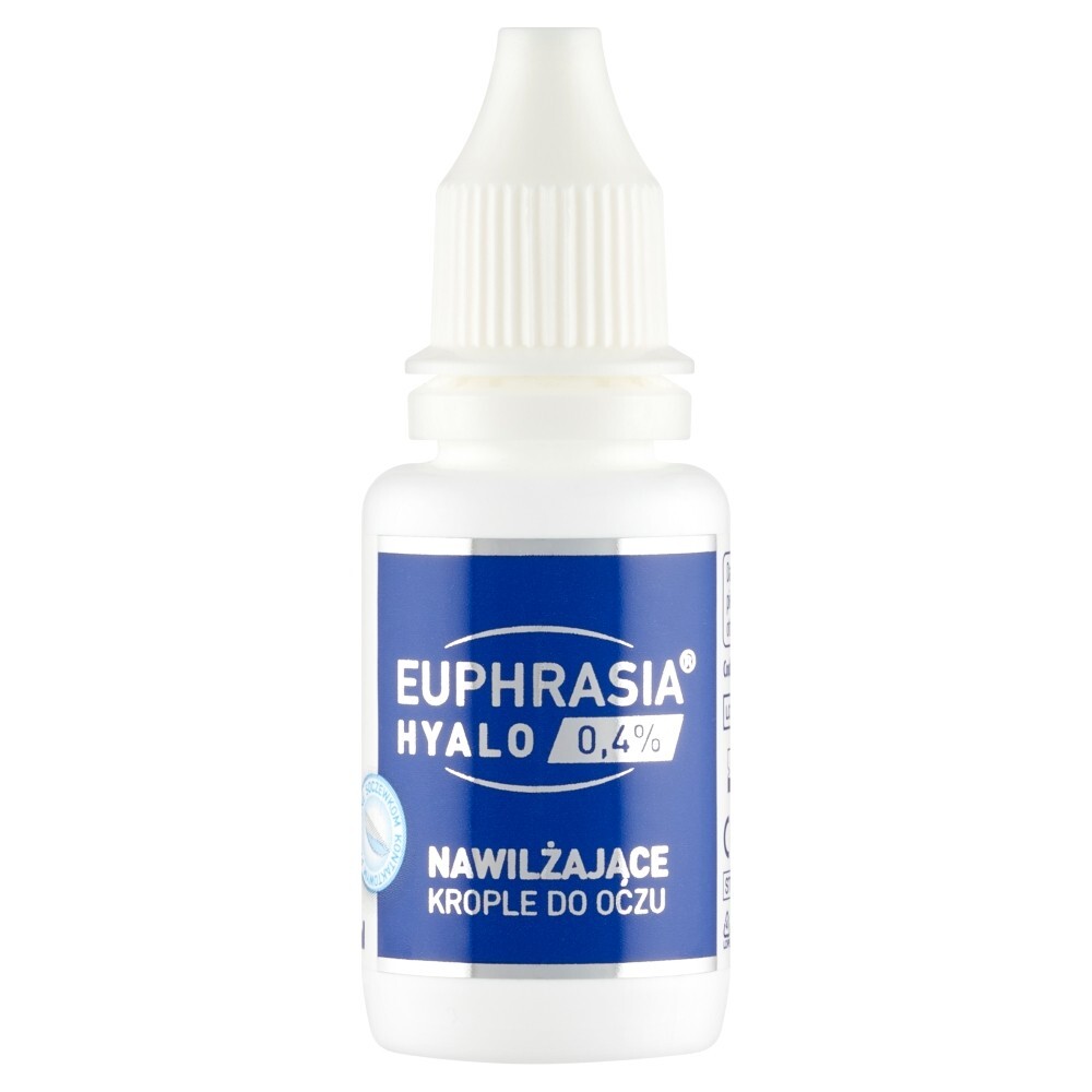 Nexon Pharma Euphrasia Hyalo 0,4%, nawilżające krople do oczu, 10 ml