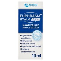 Nexon Pharma Euphrasia Hyalo 0,4%, nawilżające krople do oczu, 10 ml