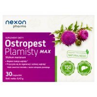 Nexon Pharma Ostropest Plamisty MAX, kapsułki, 30 kapsułek