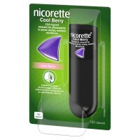 Nicorette Cool Berry Aerozol do stosowania w jamie ustnej 13,2 ml