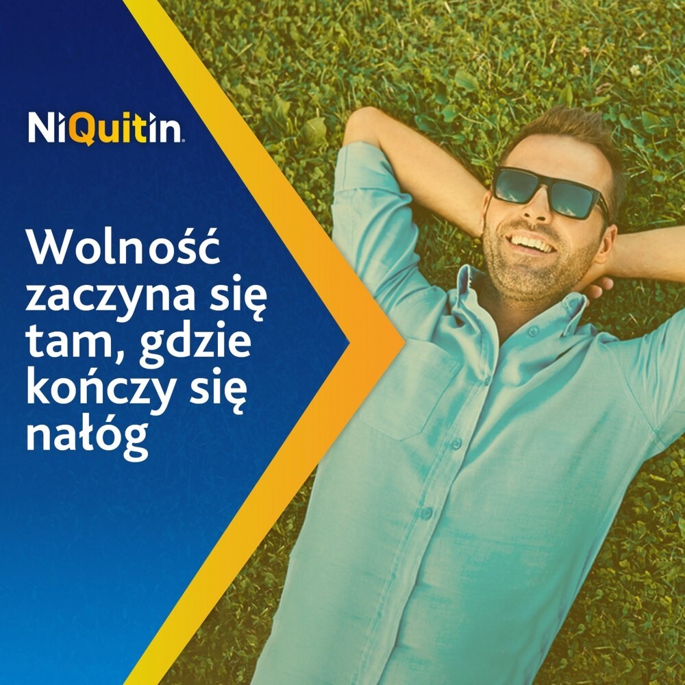 NiQuitin 14 mg/24 h Przezroczysty Preparat pomagający rzucić palenie stopień 2 7 plastrów