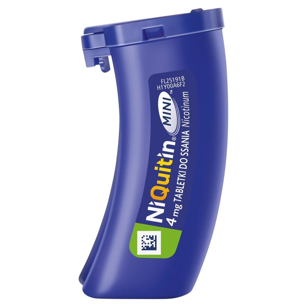 NiQuitin Mini 4 mg, 60 tabletek do ssania
