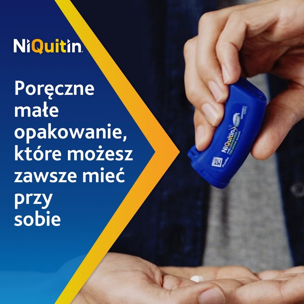 NiQuitin Mini 4 mg, 60 tabletek do ssania