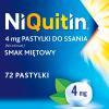 NiQuitin Pastylki do ssania 4 mg 72 sztuki