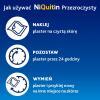 NiQuitin Preparat pomagający rzucić palenie stopień 1 7 sztuk