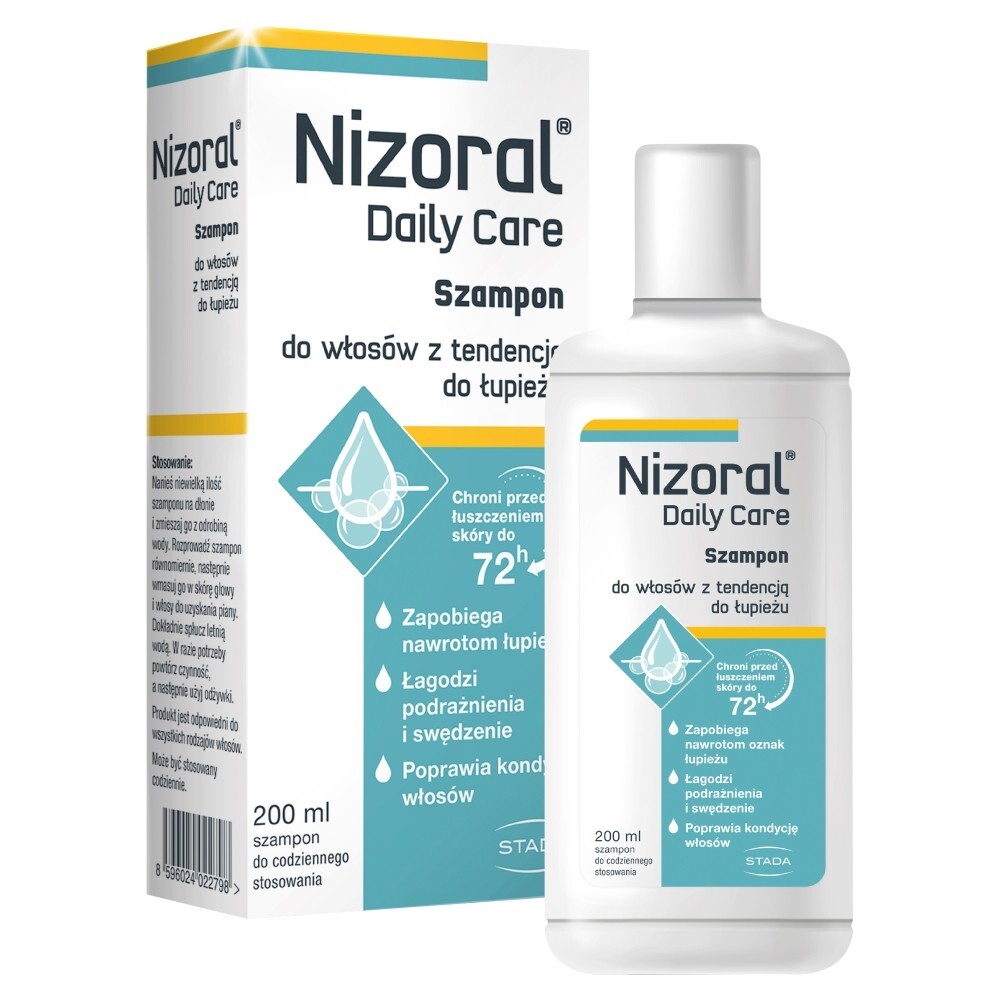 Nizoral Care, szampon do włosów z tendencją do łupieżu, 200 ml