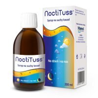 NoctiTuss, syrop na suchy kaszel, od 1 roku życia, 200 ml