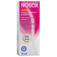 Nosox Junior 0,025%, aerozol do nosa, 10 ml