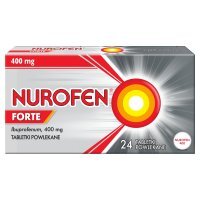 Nurofen Forte, 400 mg, tabletki powlekane, 24 tabletki