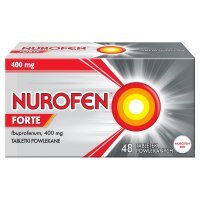 Nurofen Forte, 400 mg, tabletki powlekane, 48 tabletki