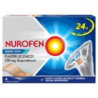 Nurofen Mięśnie i Stawy, 200 mg, plastry lecznicze, 4 sztuki