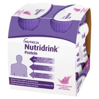 Nutridrink Protein Żywność specjalnego przeznaczenia medycznego owoce leśne 500 ml (4 x 125 ml)
