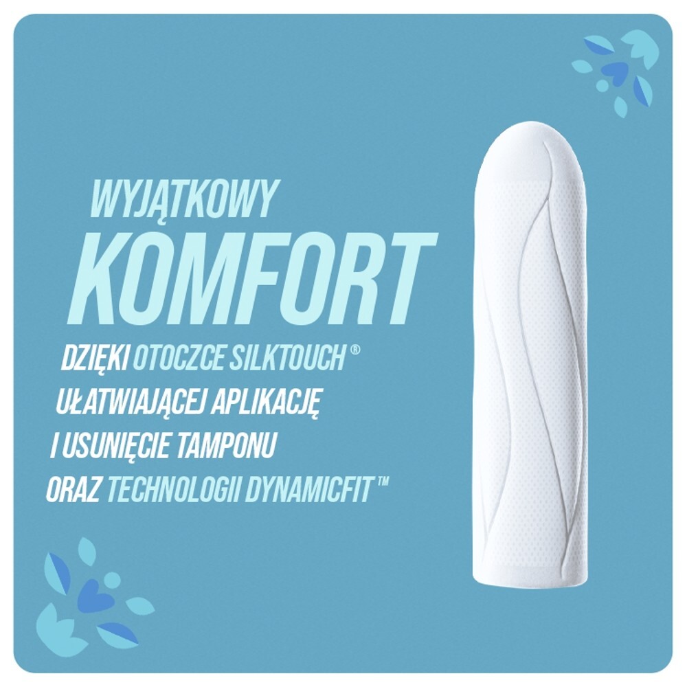 OB ProComfort Super Tampon, na dni o obfitym krwawieniu, 16 sztuk