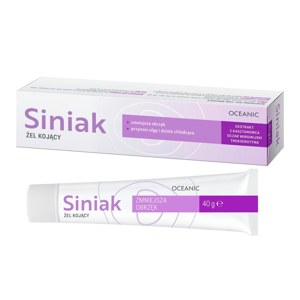 Oceanic, Siniak, żel kojący na obrzęki i stłuczenia, 40 g