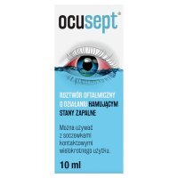 Ocusept, roztwór oftalmiczny o działaniu hamującym stany zapalne, 10 ml