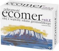 Odporność ecomer + witamina E, kapsułki doustne, 120 kapsułek