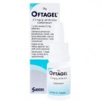 Oftagel zel do oczu 2.5mg/1g 10g