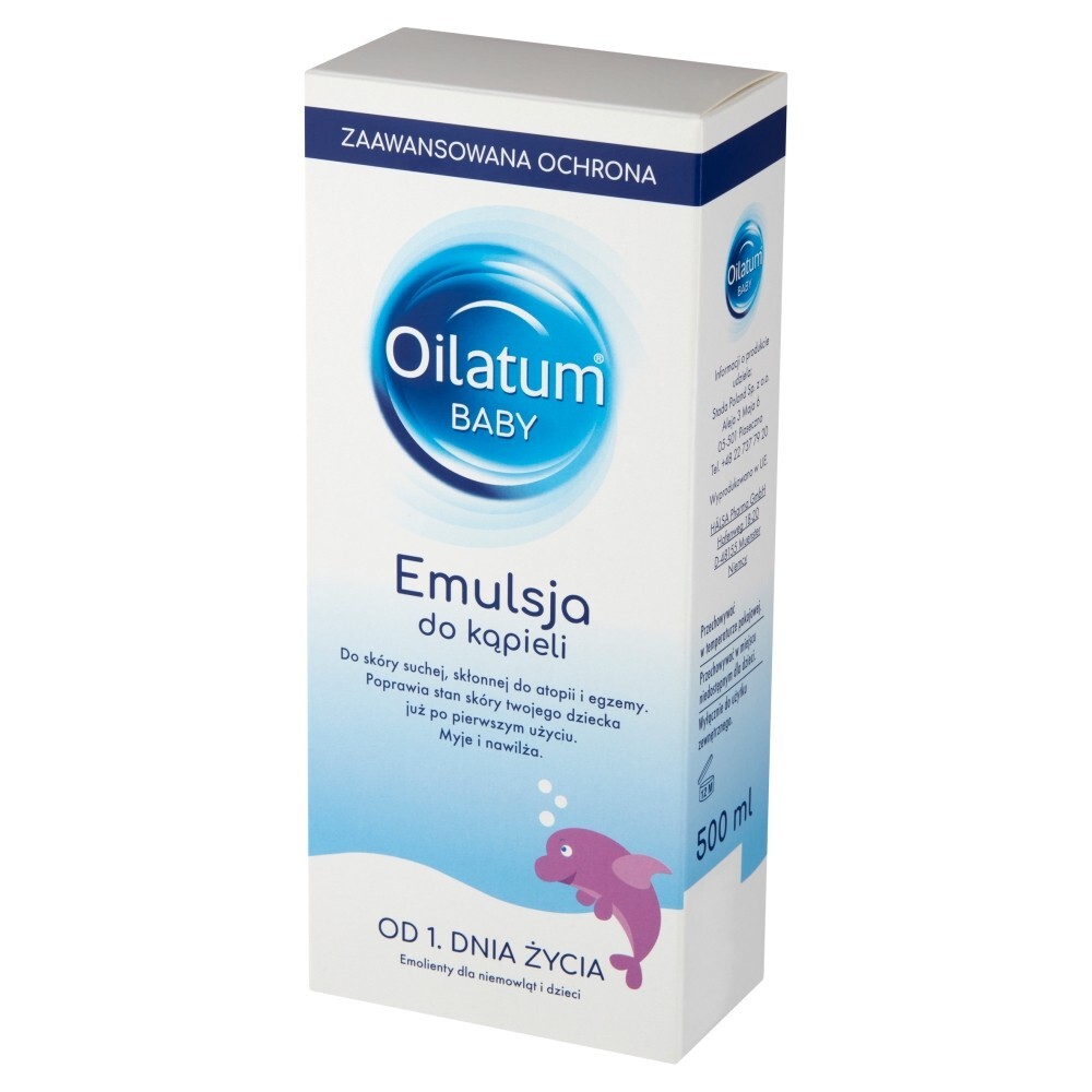 Oilatum Baby Emulsja do kąpieli 500 ml