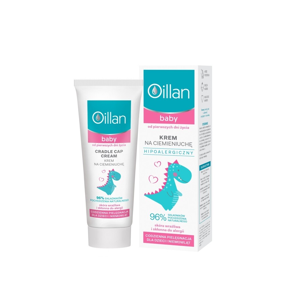Oillan Baby, krem na ciemieniuchę, 40 ml