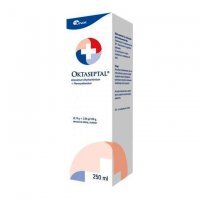 Oktaseptal (0,1 g + 2 g)/ 100 g, aerozol na skórę, 250 ml