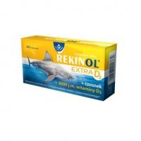 Oleofarm Rekinol Extra D3, kapsułki, 60 kapsułek