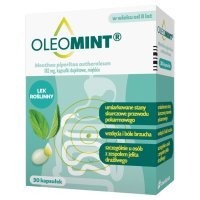 Oleomint 182 mg x 30 kaps. dojelit.