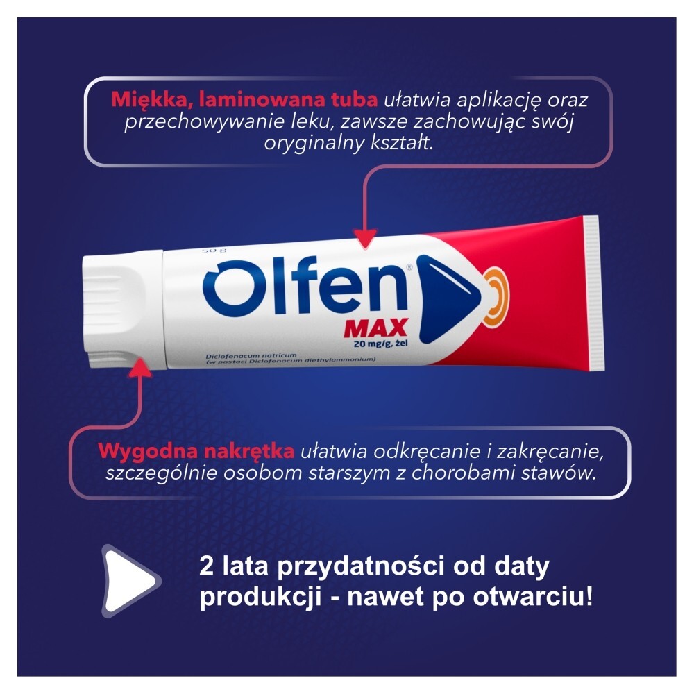 Olfen MAX, 20 mg/g, żel, 150 g