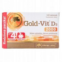 Olimp Gold-Vit D3 2000, 120 tabletek