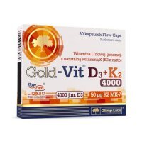Olimp Gold-Vit D3 + K2 4000 IU, 30 kapsułek