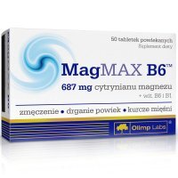 Olimp MagMAX B6, tabletki powlekane, 50 tabletek