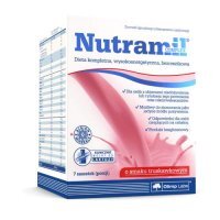 Olimp Nutramil Complex, smak truskawkowy, 7 saszetek