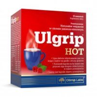 Olimp Ulgrip Hot o sm. malinowym prosz. 10