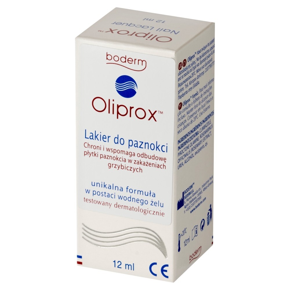 Oliprox, lakier do paznokci na grzybicę, 12 ml