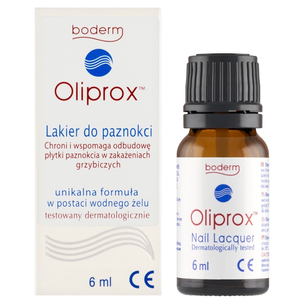 Oliprox - przeciwgrzybiczy lakier do paznokci, 6 ml