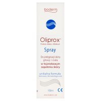 Oliprox, spray do stosowania w łojotokowym zapaleniu skóry głowy i ciała, 150 ml