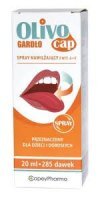 Olivocap Gardło, spray nawilżający z witaminą A+E, 20 ml