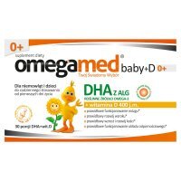 Omegamed Baby+D 0+, 30 kapsułek