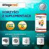 Omegamed Odporność 3+, DHA z alg, dla dzieci powyżej 3 lat, 30 pastylek żelowych