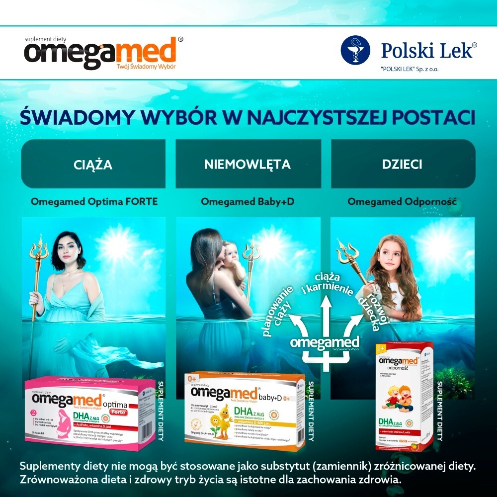 Omegamed Optima Forte, kapsułki, 60 kapsułek