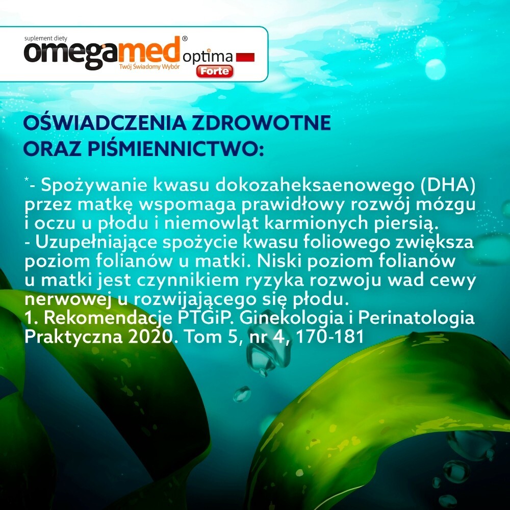 Omegamed Optima Forte, kapsułki, 60 kapsułek