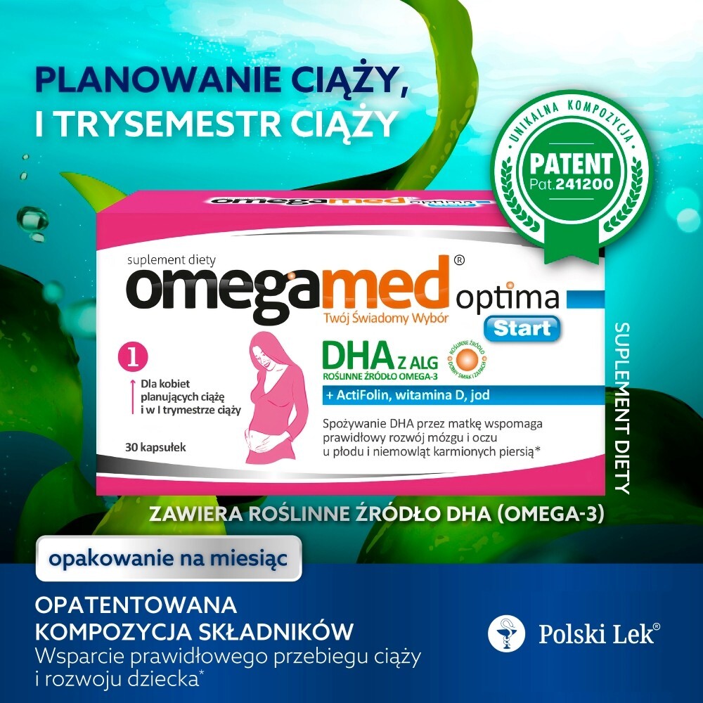 Omegamed Optima Start, kapsułki, 30 kapsułek