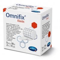 Omnifix Elastic, elastyczny przylepiec hipoalergiczny, 5 cm x 10 m, 1 sztuka