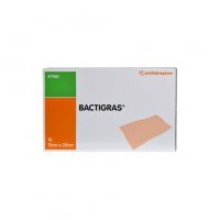 Opatrunek z chlorheksydyną Bactigras 15x20cm ,10 sztuk