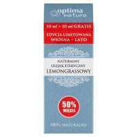 Optima Natura, Naturalny olejek Lemongrassowy (trawa cytrynowa), 10 ml
