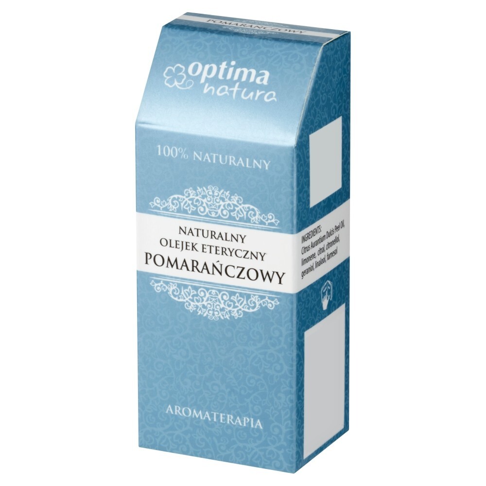 Optima Natura, olejek eteryczny pomarańczowy, 10 ml