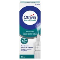 Otrivin Katar i Zatoki, 1 mg/ml, aerozol do nosa, 10 ml, butelka