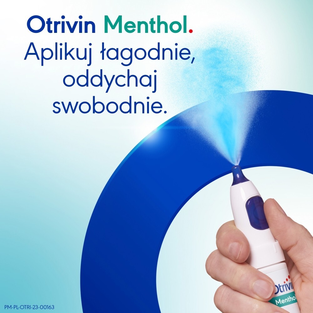 Otrivin Menthol, 1 mg/ml, aerozol do nosa, 10 ml