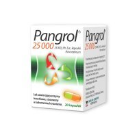 Pangrol 25 000, 25 000 j., kapsułki, 20 kapsułek